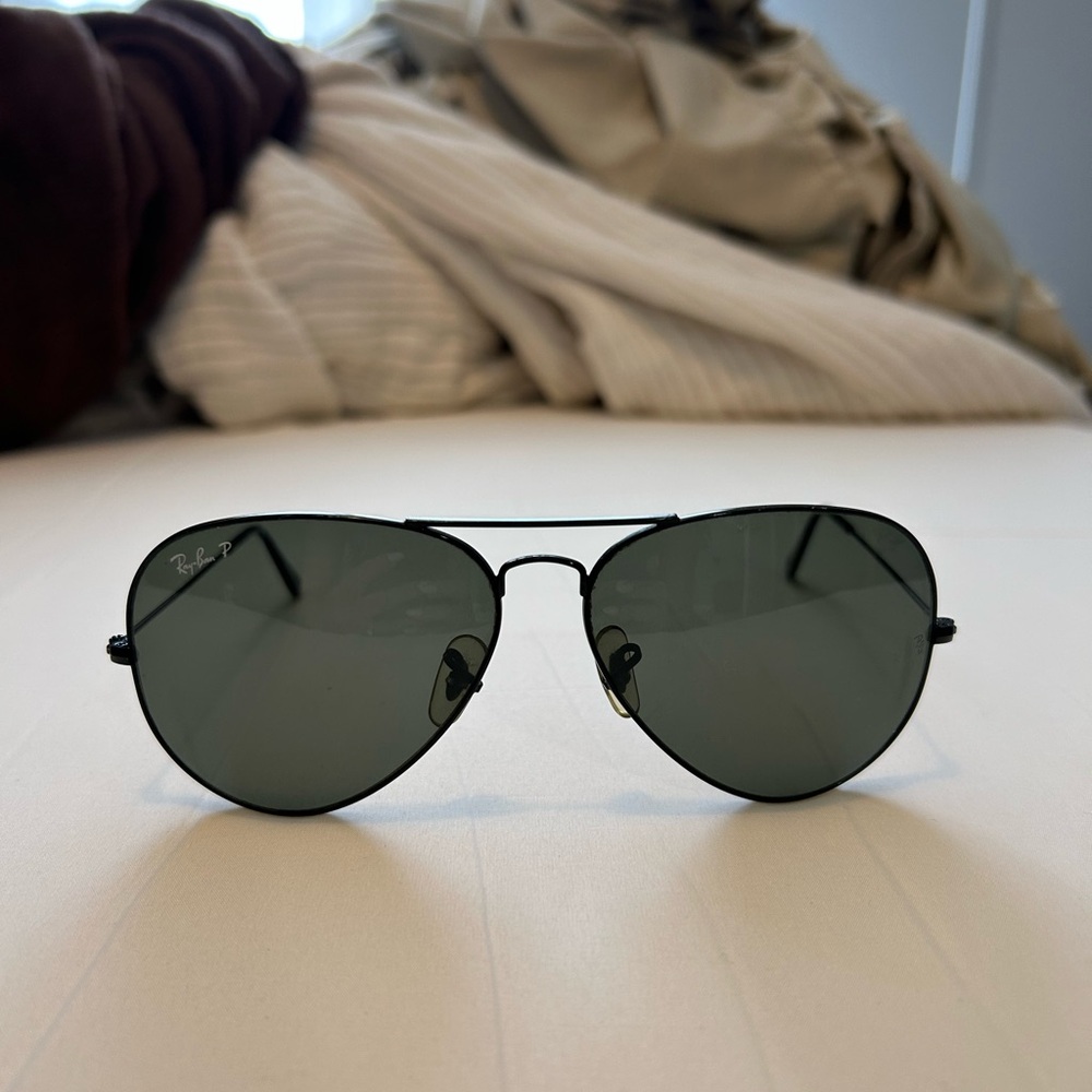 Black Polarized Raybans